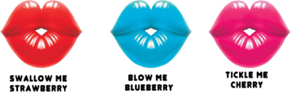 Dick Lips Gummy 3 Pack – Edible Fruity Cock Rings > Novelties > Candy & Edible Items