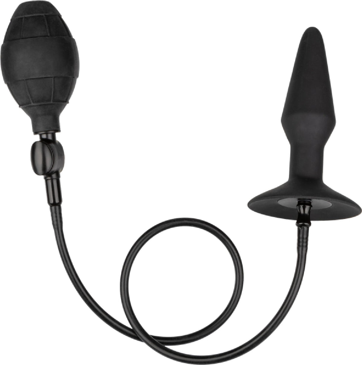 CalExotics Medium Silicone Inflatable Plug – Inflatable Anal Plug with Detachable Hose > Anal Range > Tunnel and Stretchers