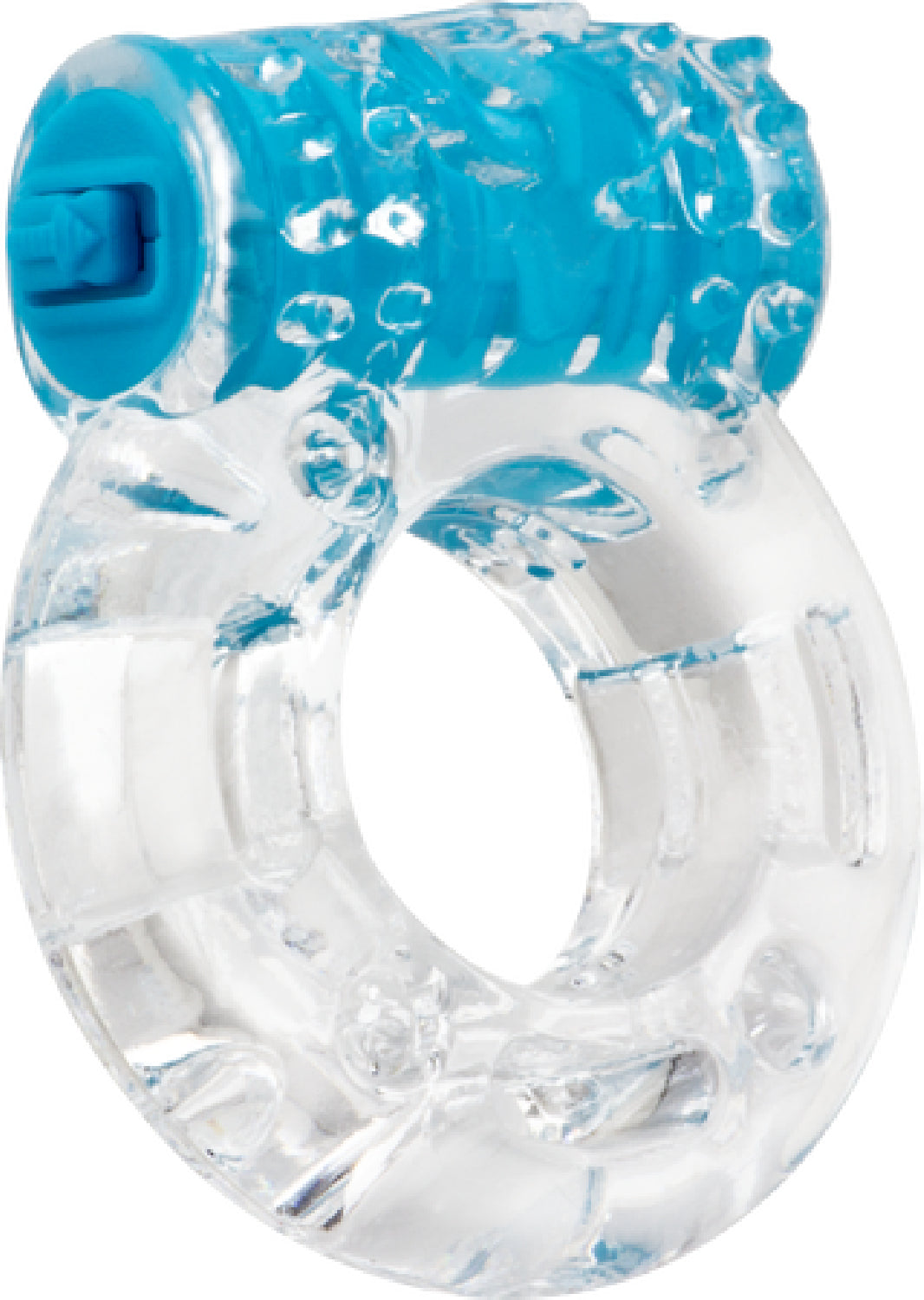 Screaming O Colour Pop Quickie Plus – Stretchy Vibrating Erection Ring with Clitoral Stimulator > Cock Ring > Vibrating