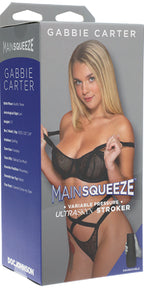 Doc Johnson Gabbie Carter Main Squeeze – ULTRASKYN Adjustable Suction Masturbator > Sex Toys For Men > Masturbators > Pornstar