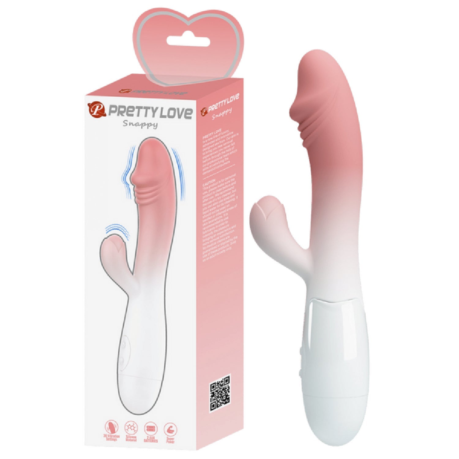 Snappy G-Spot Rabbit Vibrator – Dual Stimulator with Flexible Design > Sex Toys For Ladies > G-Spot Vibrators