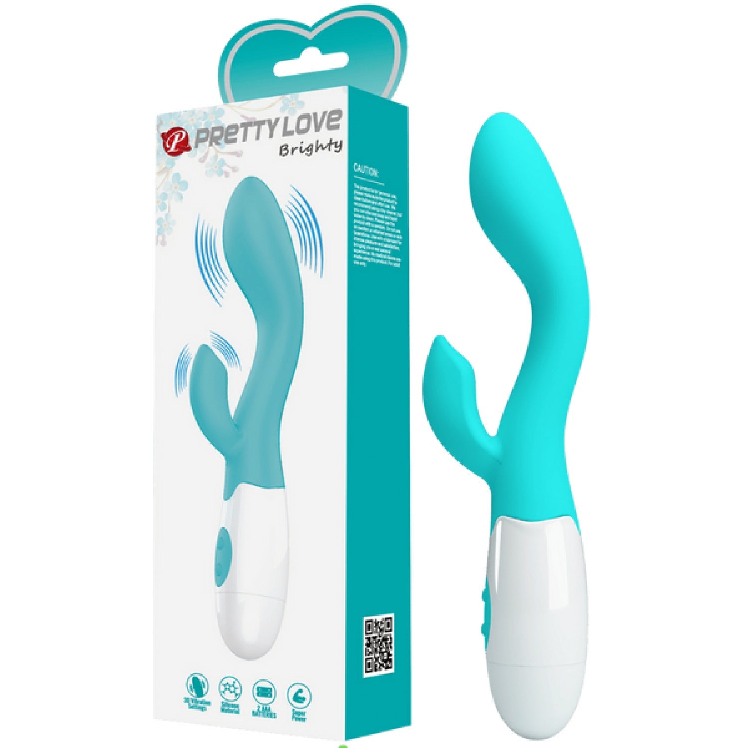 Brighty G-Spot and Clitoral Rabbit Vibrator – Dual Stimulation Vibrator > Sex Toys For Ladies > G-Spot Vibrators