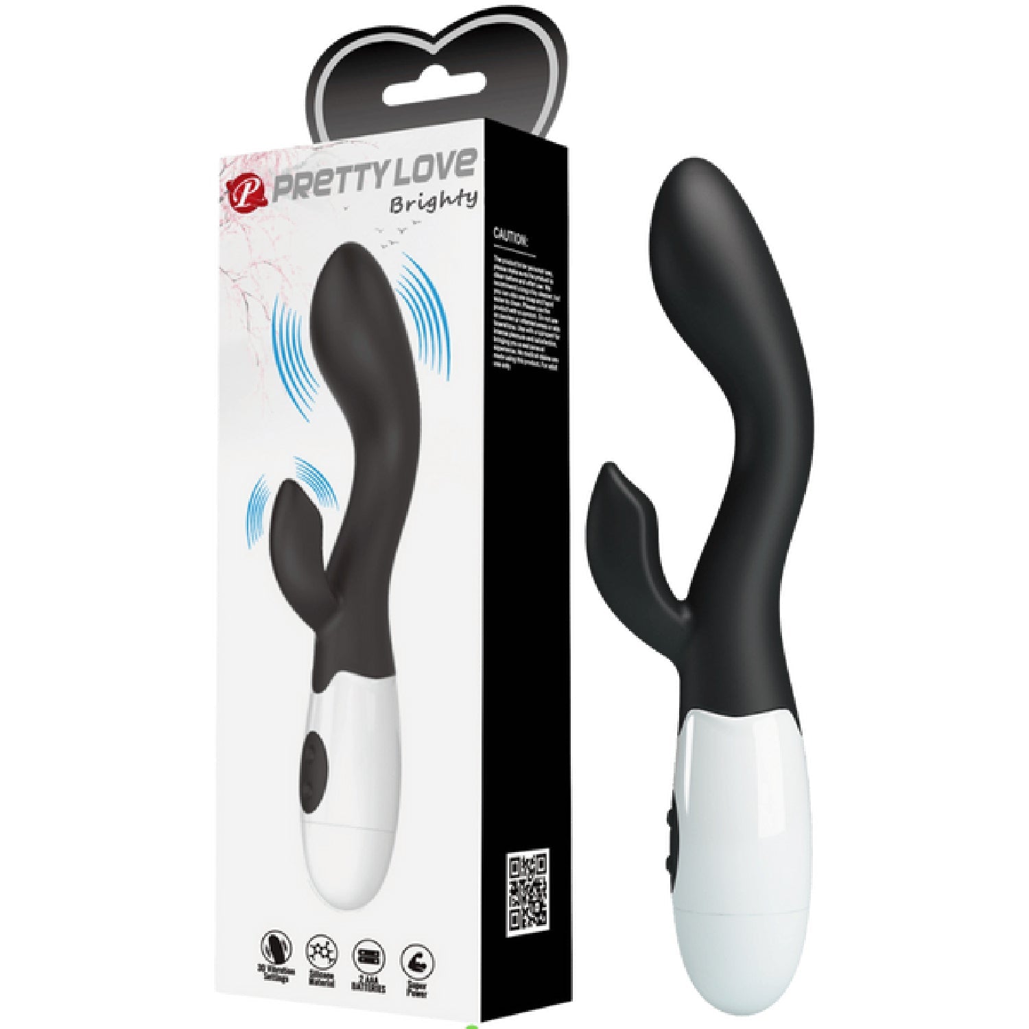 Brighty G-Spot and Clitoral Rabbit Vibrator – Dual Stimulation Vibrator > Sex Toys For Ladies > G-Spot Vibrators