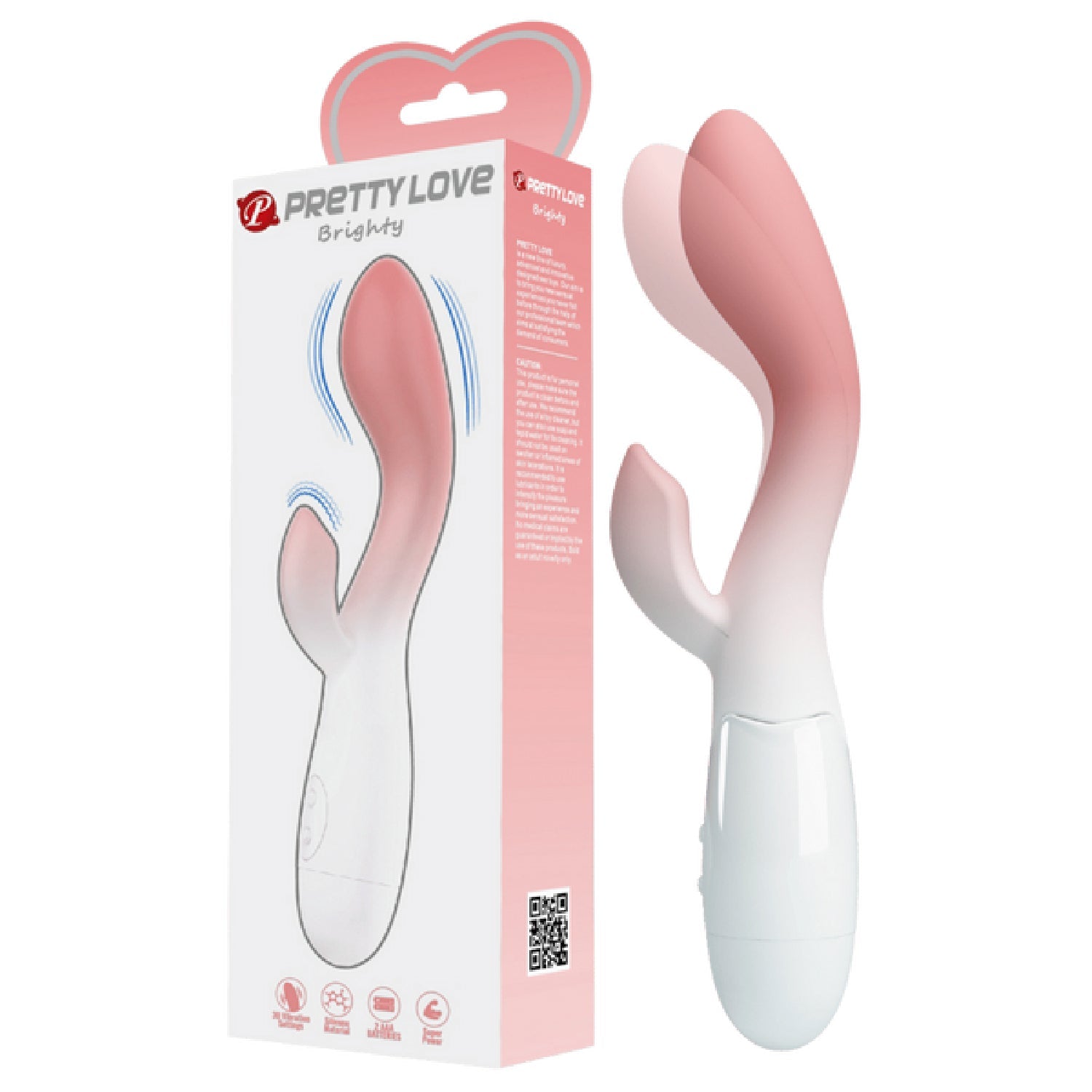 Brighty G-Spot and Clitoral Rabbit Vibrator – Dual Stimulation Vibrator > Sex Toys For Ladies > G-Spot Vibrators