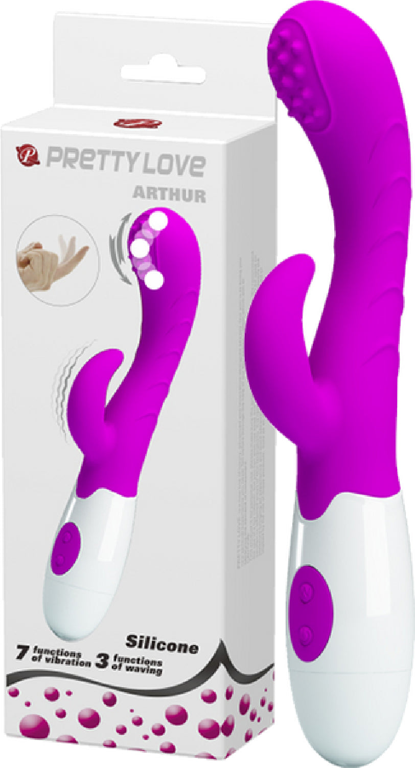 Arthur 7.87 Inch Rabbit Vibrator with Waving Head Secondary image