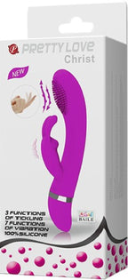 Pretty Love Christ Rabbit Vibrator 7.4 Inch Silicone Vibrator > Vibrators > Ladies > Rabbit