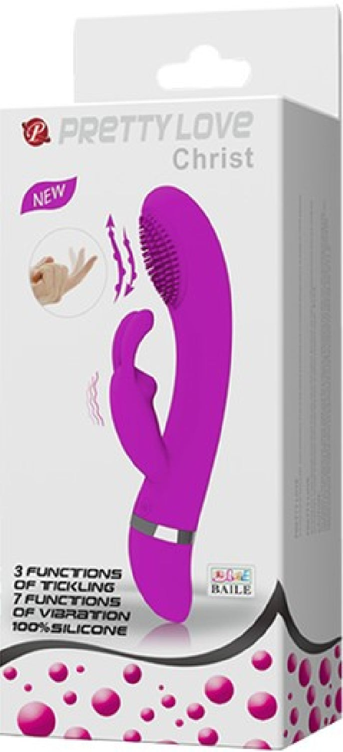 Pretty Love Christ Rabbit Vibrator 7.4 Inch Silicone Vibrator > Vibrators > Ladies > Rabbit