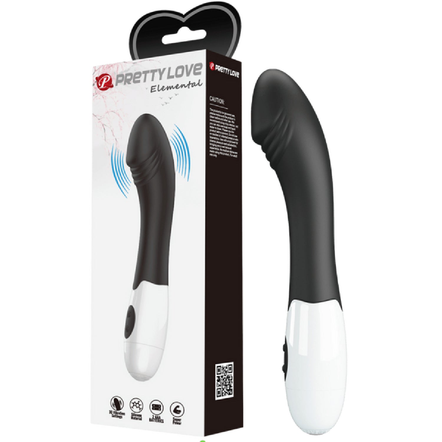 Elemental G-Spot Vibrator – 30 Function Curved Vibrator > Vibrators > G-Spot