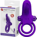 Vibrant Silicone Rabbit Cock Ring – Vibrating Penis Ring > Sex Toys > Couples Toys