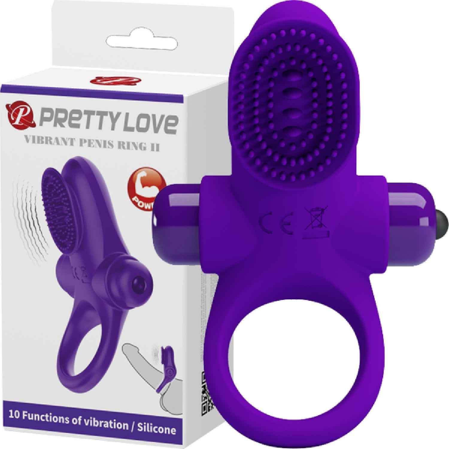Vibrant Penis Ring II – Silicone Vibrating Penis Ring > Sex Toys > Couples Toys