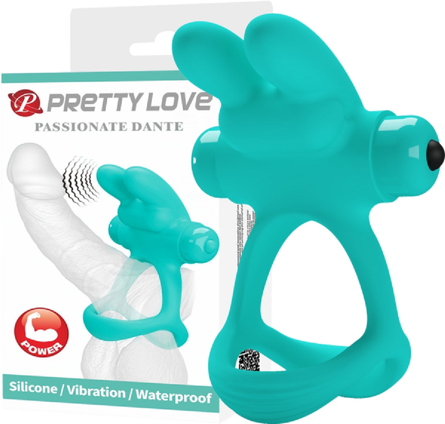Passionate Dante – Waterproof Silicone Vibrator Secondary image