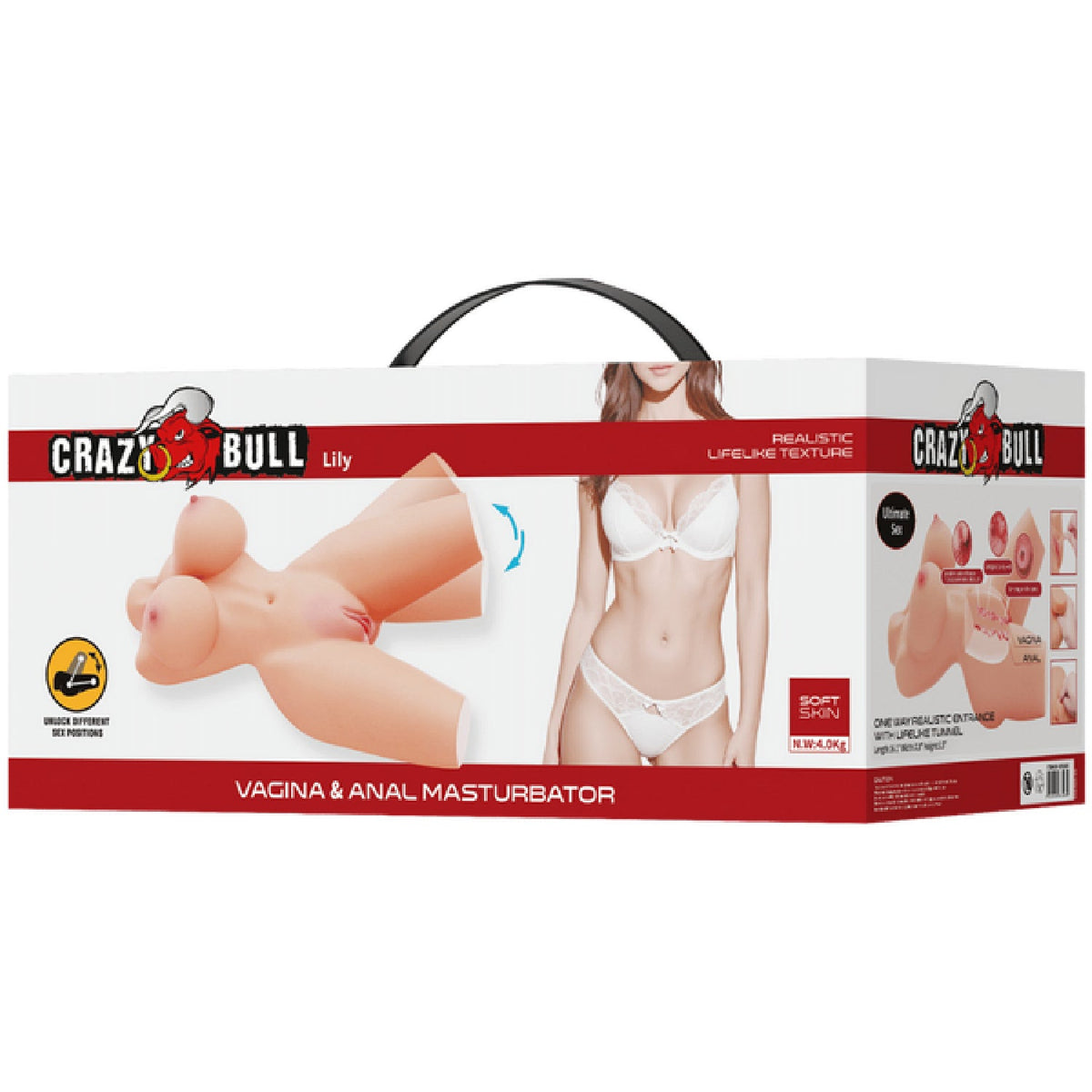 Lily Life-Size Doll – Realistic Vagina and Anal Masturbator with Movable Legs > Sex Toys > Sex Dolls > Premium