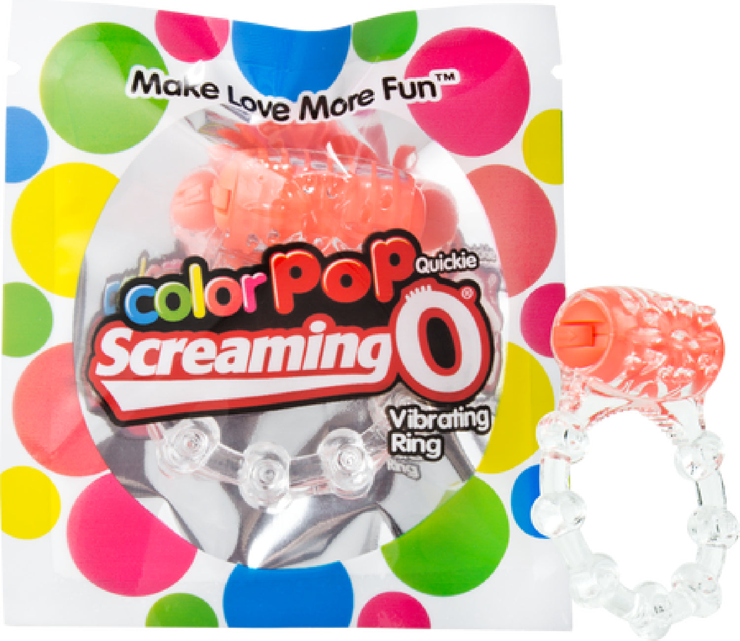 Screaming O ColorPop Quickie – Disposable Stretchable Vibrating Ring > Cock Ring > Vibrating