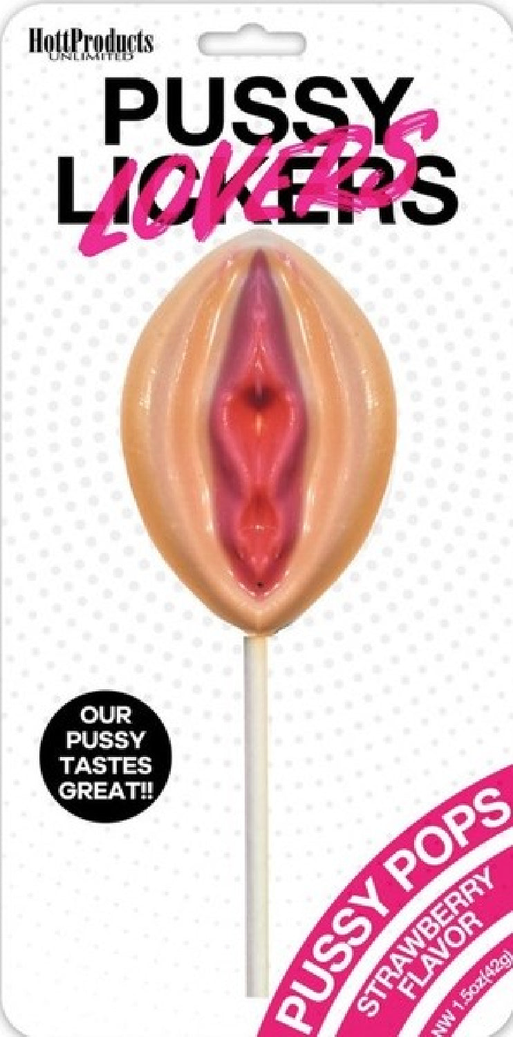 Pussy Lickers Pussy Pops – Novelty Adult-Themed Candy Lollipop Treats Secondary image