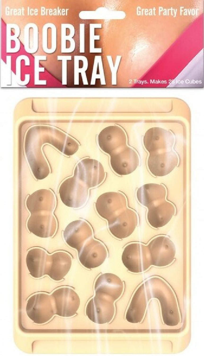 Boobie Ice Cube Tray Set – Durable Food-Grade Silicone Ice Cube Trays > Novelties > Party Supplies Main image