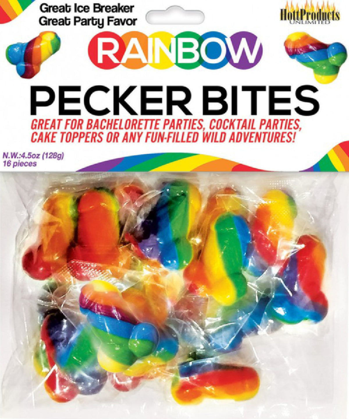 Pecker Bites Candies – Fruit Flavored Novelty Candy > Novelties > Candy & Edible Items