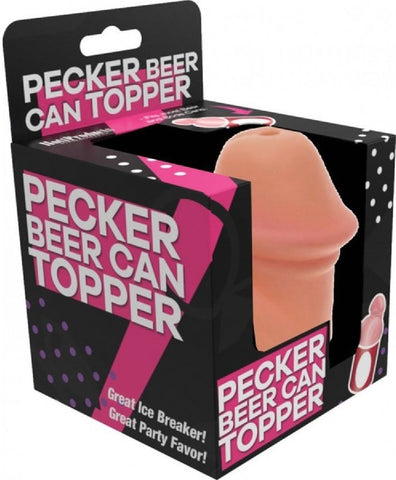 Pecker Beer Can Topper – Food Grade PVC Snap-On Beverage Accessory > Novelties > Gag Gifts