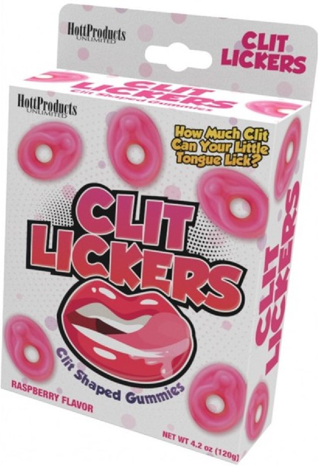 Clit Lickers Strawberry Flavored Clit Shaped Gummies – Party Candy Favor Gummies > Novelties > Candy & Edible Items