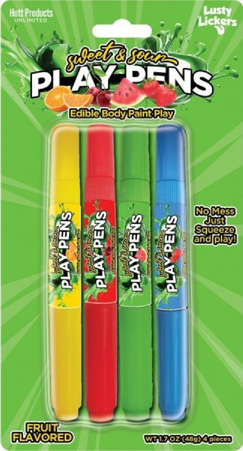 Sweet and Sour Play Pens – Edible Fruit Flavored Body Pens > Novelties > Candy & Edible Items Main image