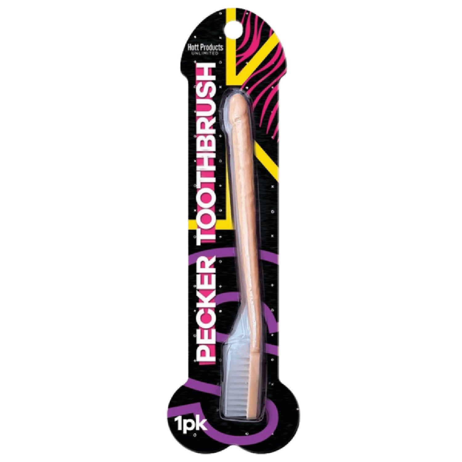 The Pecker Toothbrush – Medium Bristles Ergonomic Oral Care Toothbrush > Novelties > Gag Gifts Main image
