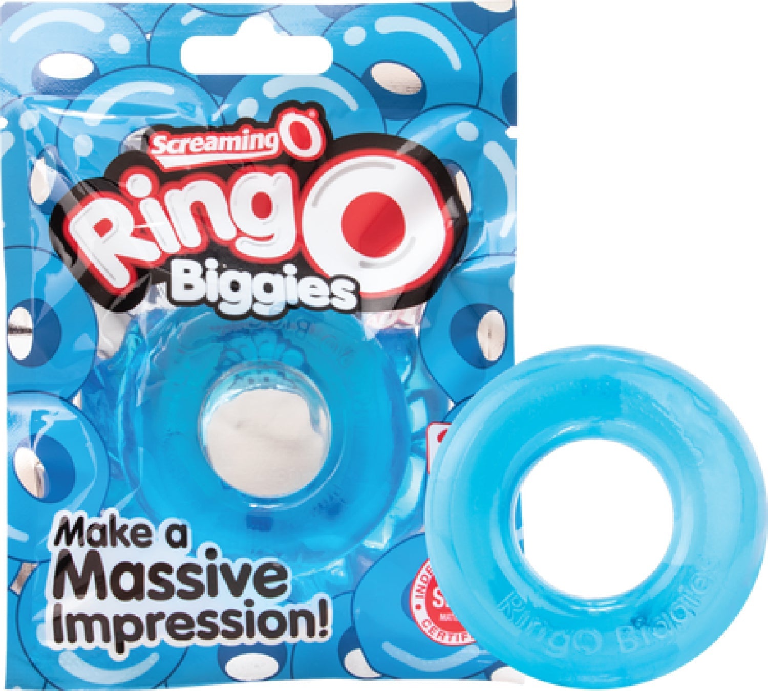 RingO Biggies Thicker Stretchy SEBS Cock Ring > Cock Ring > Single