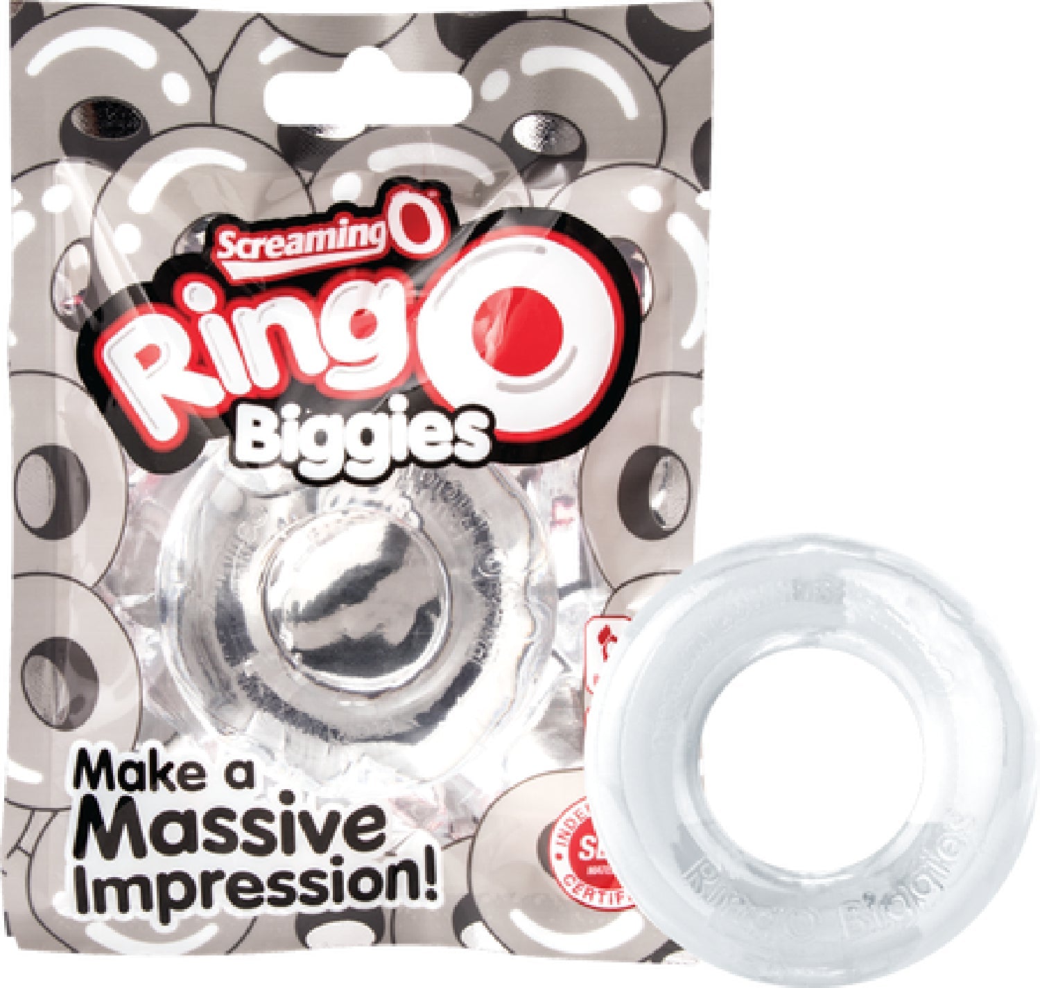 RingO Biggies Thicker Stretchy SEBS Cock Ring > Cock Ring > Single