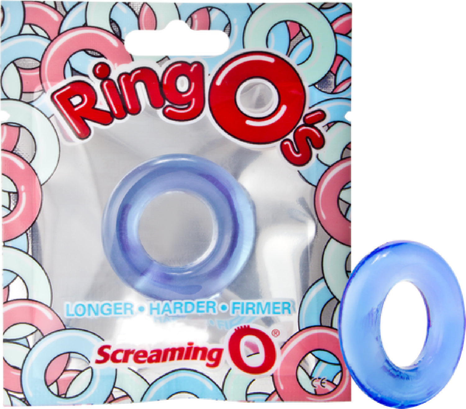 RingO Pleasure Ring – Erection-Enhancement Stretchy Sex Ring > Cock Ring > Single
