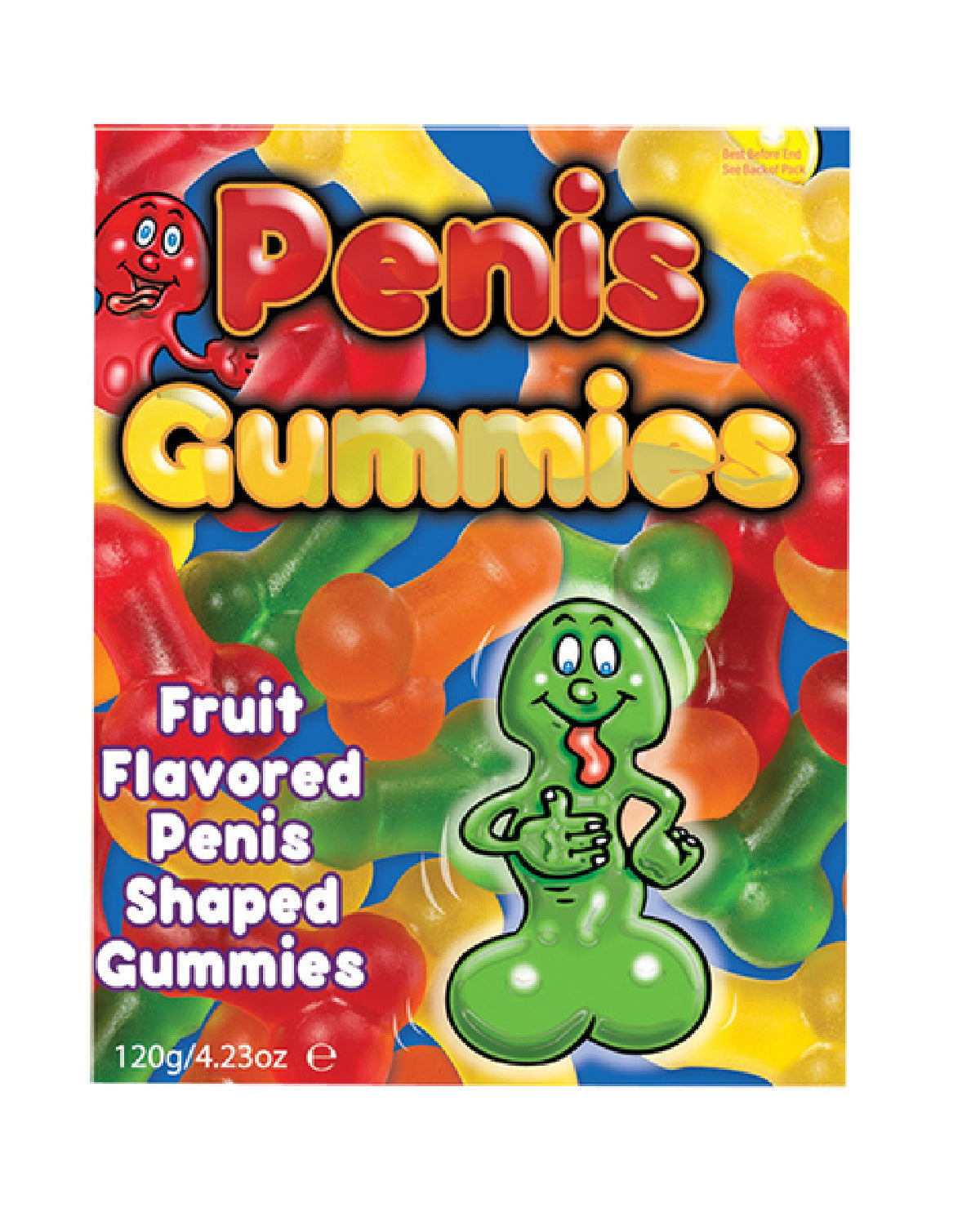 Penis Shaped Gummies – Assorted Flavors Edible Candy Gummies > Novelties > Candy & Edible Items