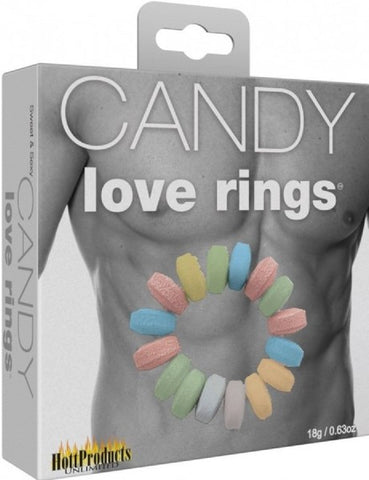 Candy Love Multi-Flavored Edible Cock Rings – One Size Edible Cock Rings > Novelties > Candy & Edible Items