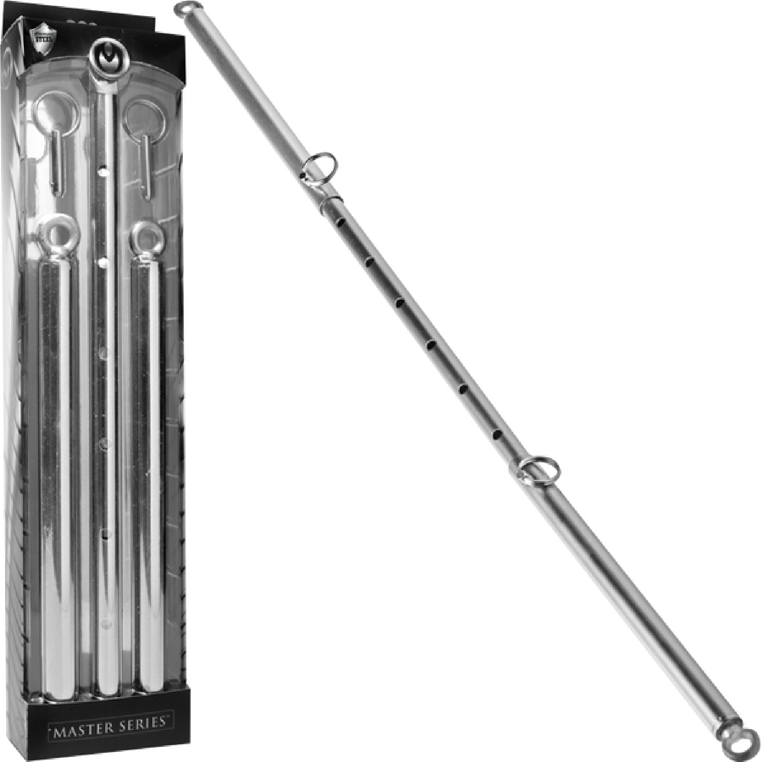 Adjustable Steel Spreader Bar – Durable Steel BDSM Accessory with Eyebolts > Bondage Gear > Restraints Main image