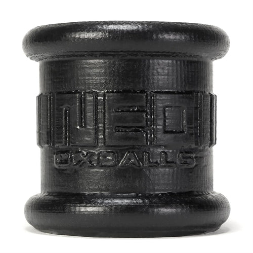 Neo Tall Ballstretcher in Black - Soft Stretchy Silicone Design Black Black > Sex Toys For Men > Ball Stretchers