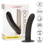 Boundless Smooth 7 Inch Black Suction Cup Probe Dildo > Dildos > Neutral Dildos