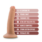 Dr Skin Plus 5 Inch Posable Realistic Vanilla Dildo Toy > Dildos > Slim Dildos