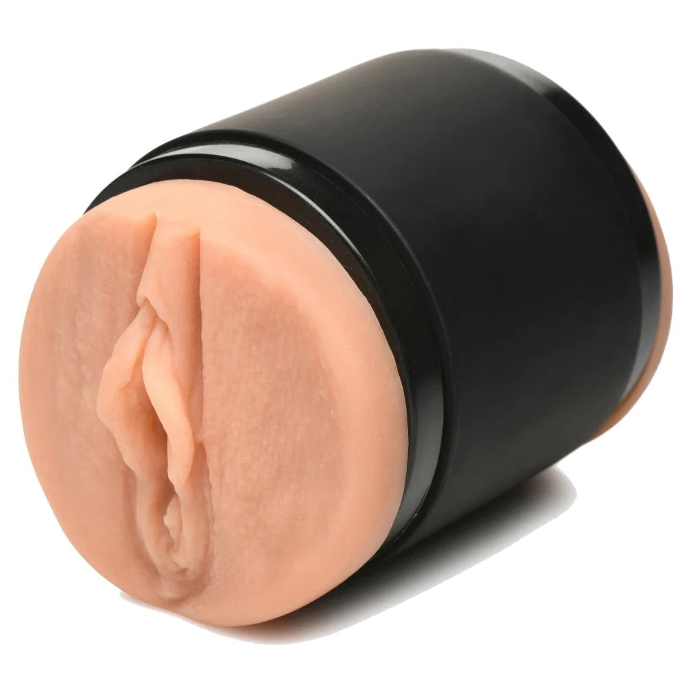 Mistress Double Shot Mini Masturbators Mouth and Pussy Medium Tone Strokers - Manual