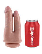 Pipedream King Cock Double Penetrator – Suction-Style Dildo