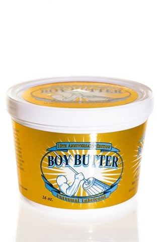 Boy Butter Gold 16 Oz Oil Based Personal Lubvent for Adults