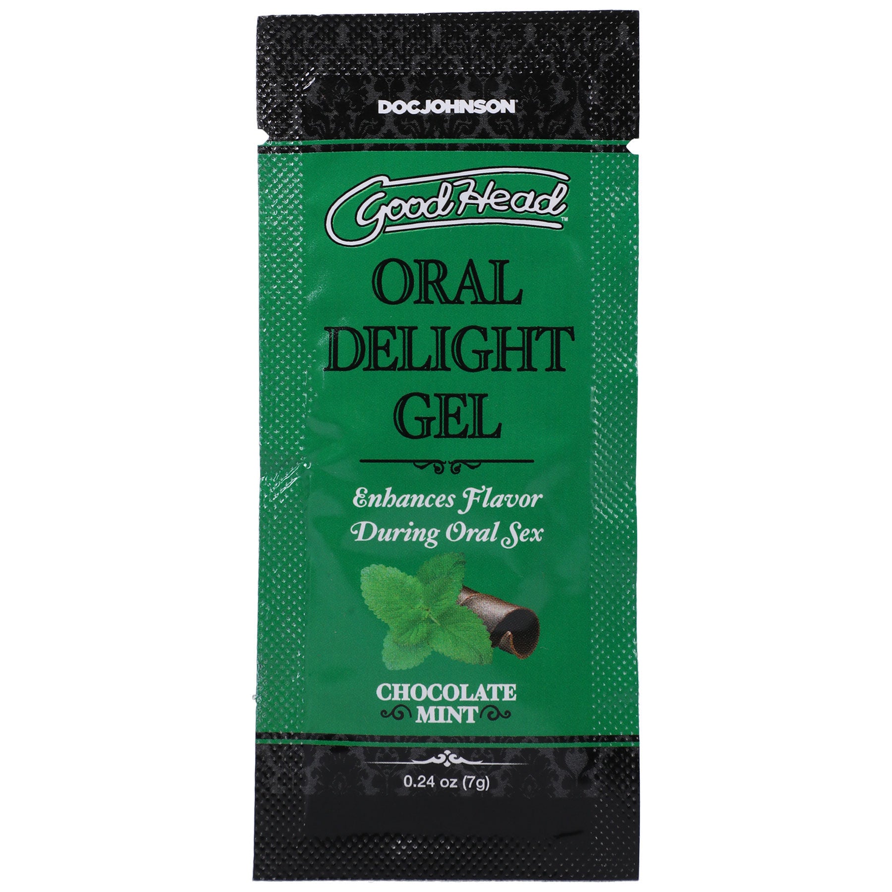 Goodhead Chocolate Mint Oral Delight Gel Edible Enhancer 0.24 Oz Default Title Oral Gels & Sprays