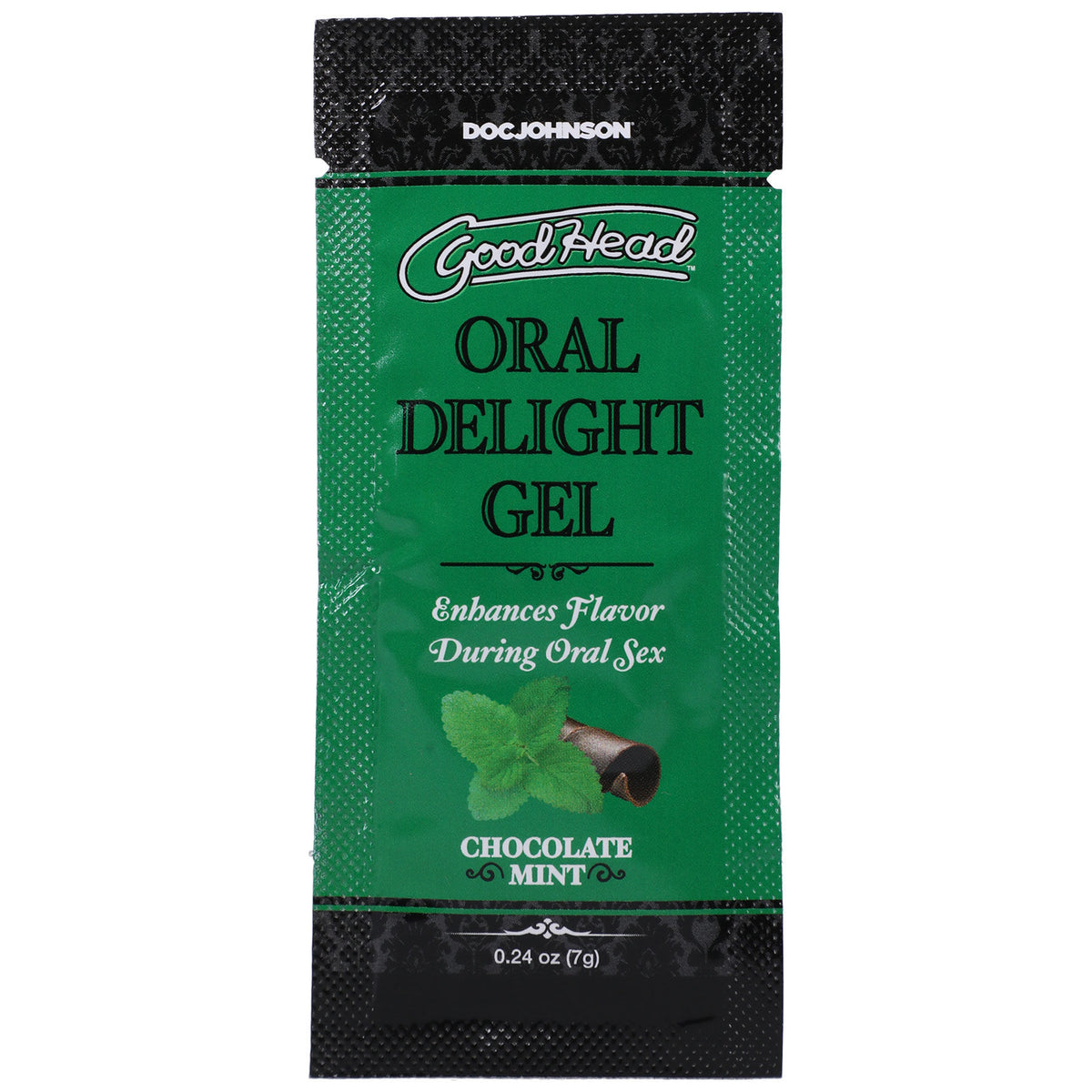 Goodhead Chocolate Mint Oral Delight Gel Edible Enhancer 0.24 Oz Default Title Oral Gels & Sprays