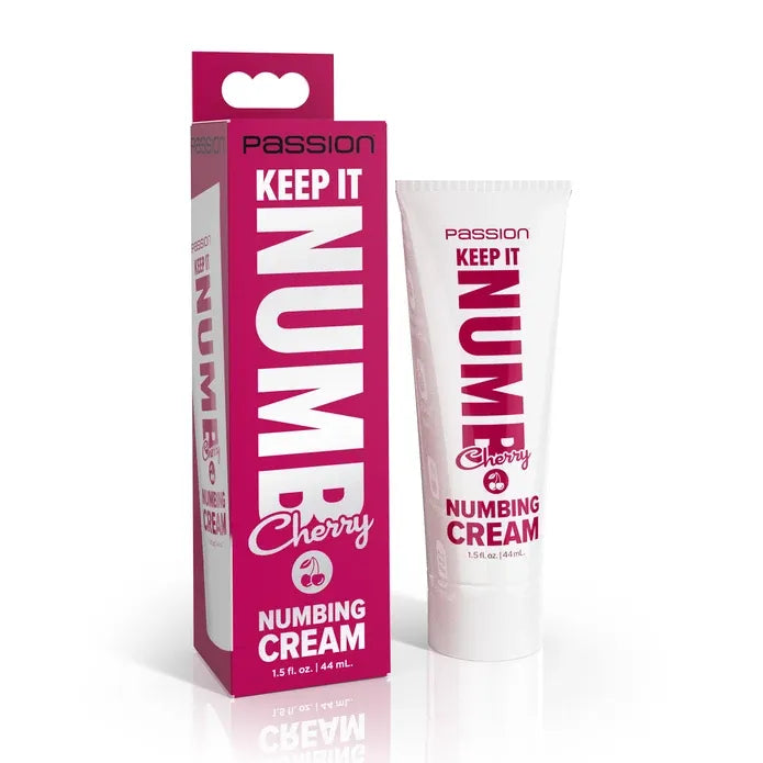 Keep It Numb Numbing Cream 5% Lidocaine 1.5 Ounce Tube – Topical Cream Cherry > Lube > Speciality