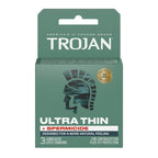 Trojan Ultra Thin Armor Spermicidal Condoms - 3 Pack > Essentials > Condoms