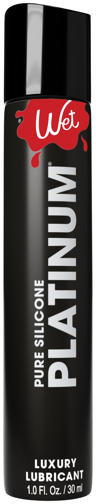 Wet Platinum Luxury Silicone-Based Personal Lubricant 8 Oz Silicone Lubricant
