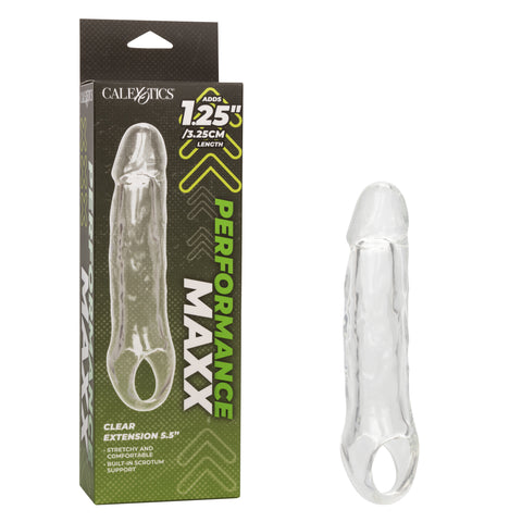 CalExotics Performance Maxx Clear Extension 5.5 Inches SLEEVES