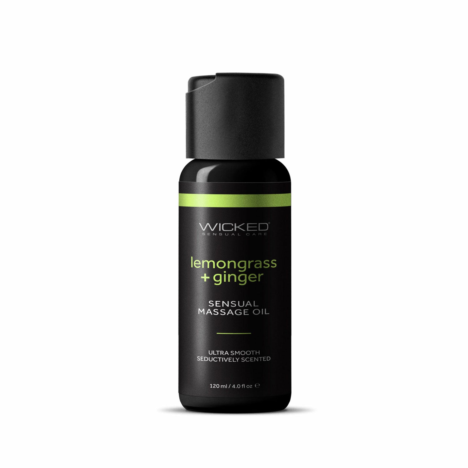 Wicked Sensual Massage Oil 120ml - Lemongrass and Ginger Scented Default Title Massage Oil