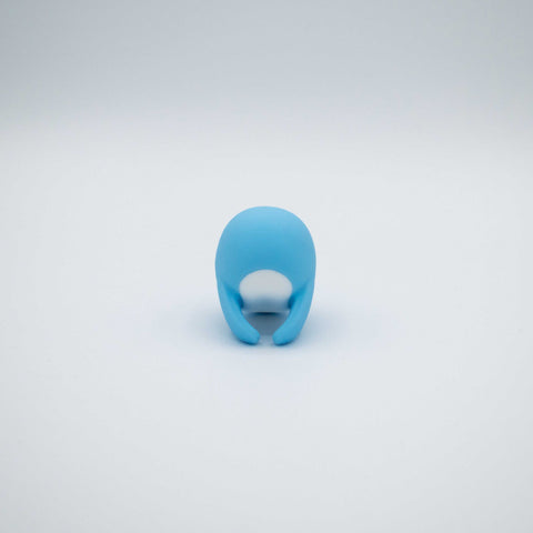 Heavenly Humpback Finger Bullet Vibrator Compact Blue Design Finger Stimulator