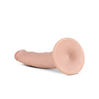 Au Naturel 7 Inch Vanilla Dildo with Flexible Realistic Design > Dildos > Slim Dildos