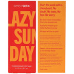 Simply Sexy Lazy Sunday (0.3 Oz) – Pheromone Perfume Default Title > Essentials > Aphrodisiacs