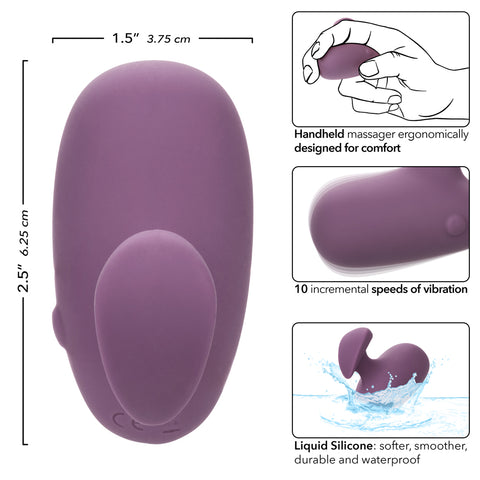 CalExotics Mod Touch Rechargeable Purple Handheld Massager Finger Stimulator