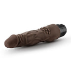 Dr Skin 8 Inch Chocolate Vibrating Realistic > Vibrators > Realistic Vibrators