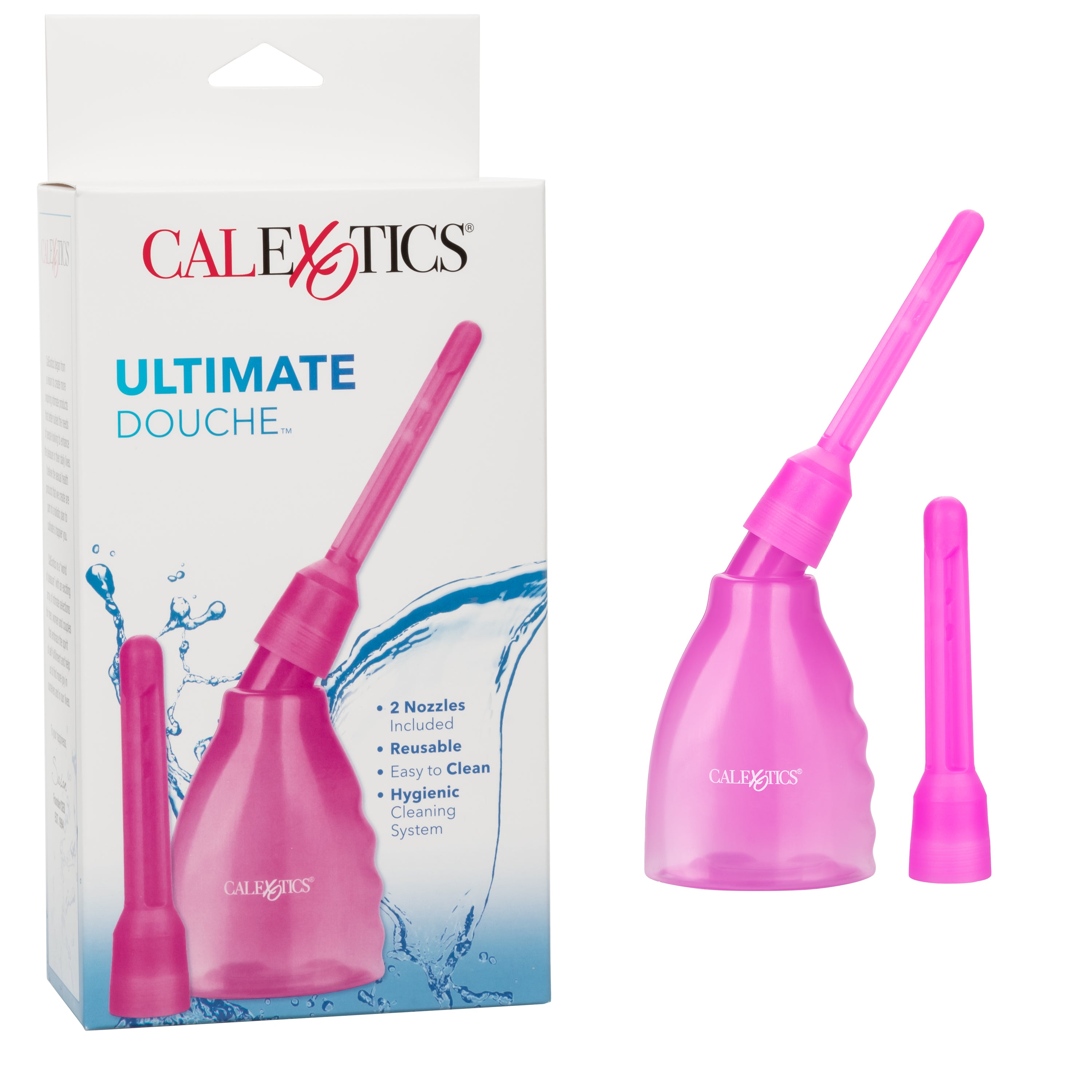 Reusable Vaginal Douche Kit With Sleek Travel Design Douches