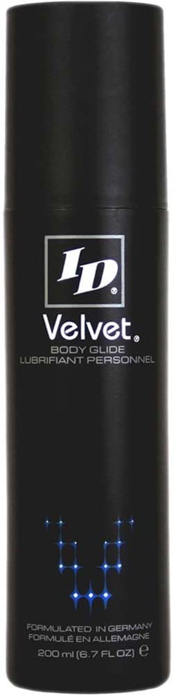 ID Velvet Silicone Lubricant – 6.7oz Bottle Silky Smooth Lubricant > Lube > Silicone